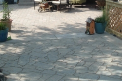 Two level patio
